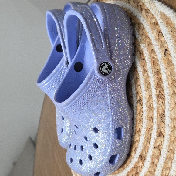 Crocs Iridescent Moon Jelly Classic Clogs - Picture 5 of 10